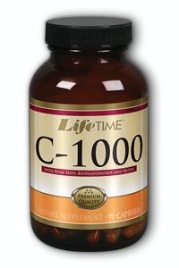 C with rose hips and bioflavonoids 1000mg, 90 ct Cap