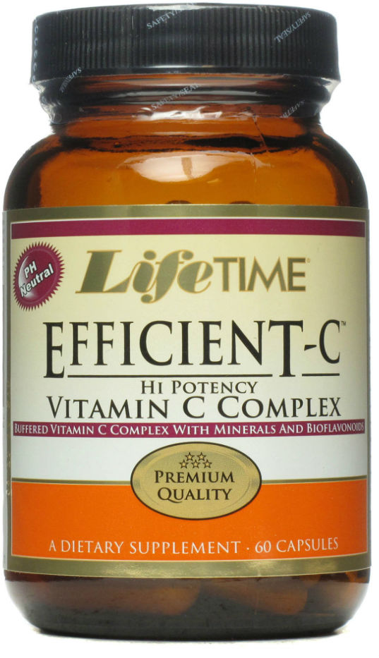 Life Time: Efficient-C Buffered Hi-Potency 60 ct Cap