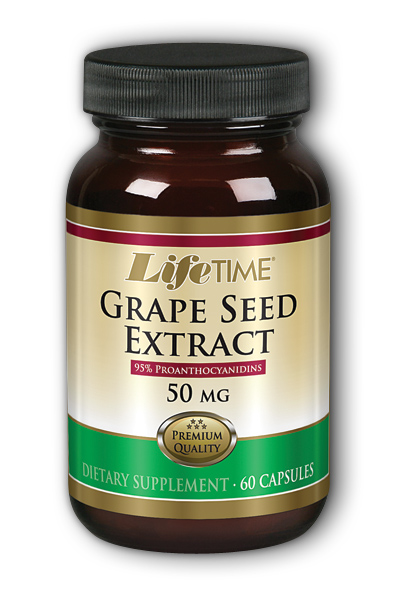 Life Time: Grape Seed 50mg 60 ct Cap