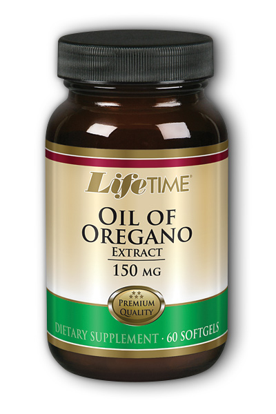 Life Time: Oil of Oregano 150mg 60 Softgel