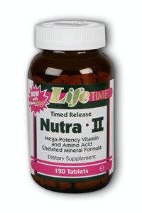 Life time - Nutra ii hi-potency tr 120 ct Tab