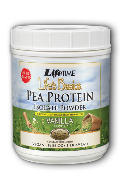 Life Time: Life's Basics Pea Protein Vanilla 1.16 lbs Pwd