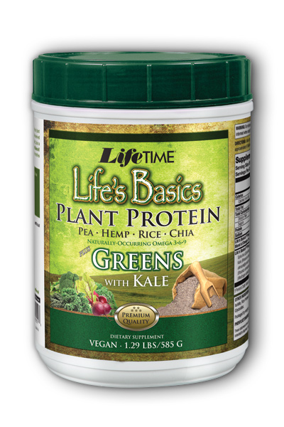 Life Time: Life's Basics Plant With Greens Van 1.3 lb Pwd