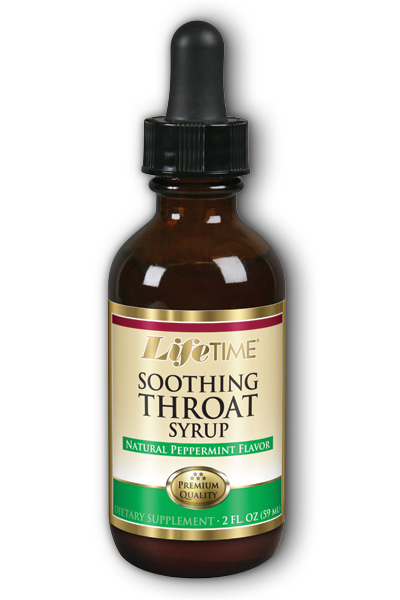 LifeTime: Soothing Throat (Peppermint) 2 oz Liq