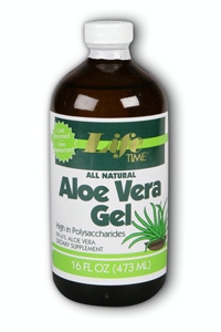 Life Time: Aloe Vera Gel Natural 16 oz