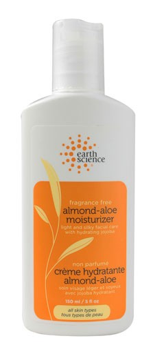 EARTH SCIENCE: Almond-Aloe Facial Moisturizer Fragrance-Free 5 fl oz