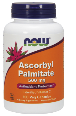 NOW: ASCORBYL PALMITATE 500MG   100VCAPS 100 VCAPS
