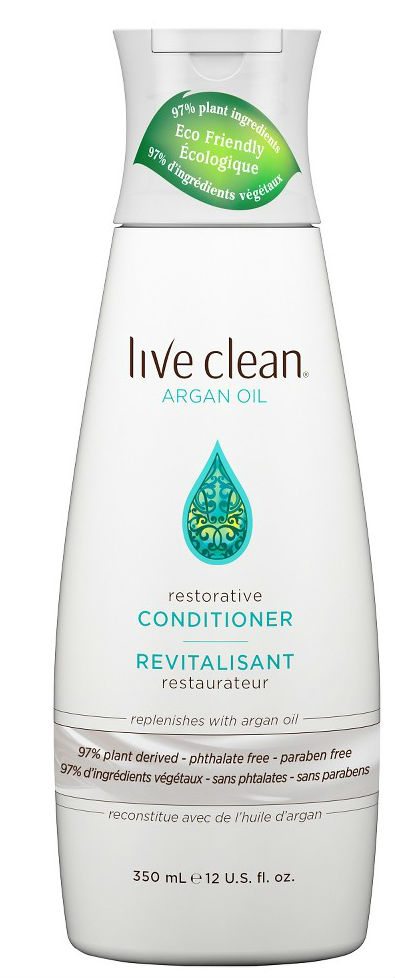 LIVE CLEAN: Exotic Nectar Argan Oil Restorative Conditioner 12 oz