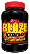 BLAZE XTREME 96 SOFTGELS 96 softgels from S.A.N. NUTRITION CORP.