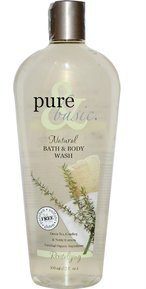 PURE and BASIC: Body Wash Revitalizing 12 oz
