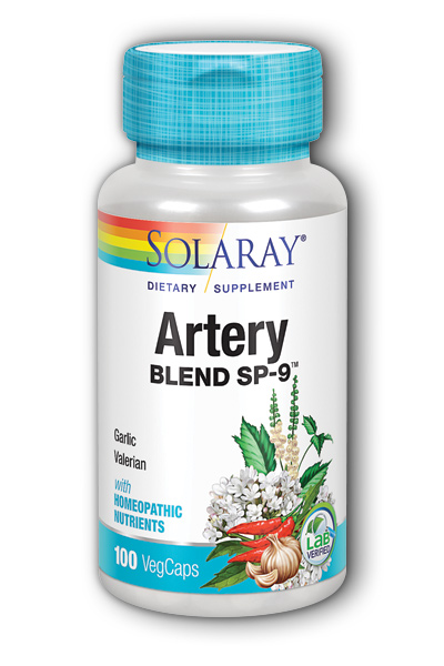 Solaray: Artery Blend SP-9 100ct