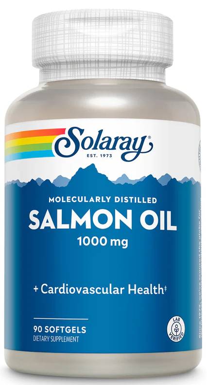 Solaray: Salmon Oil 90ct 1000mg