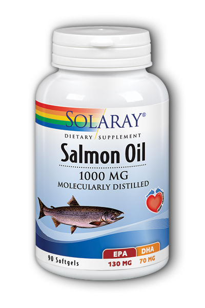 Solaray: Salmon Oil 90ct 1000mg