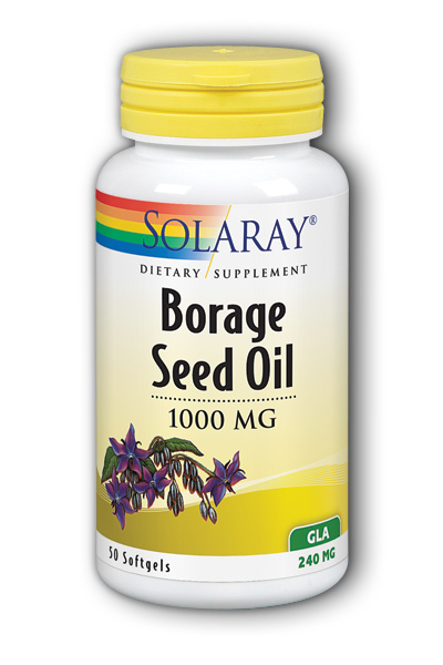 Solaray: Borage Seed Oil GLA 50ct 240mg