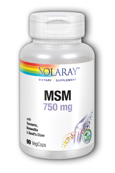 Solaray: MSM 750mg 90ct