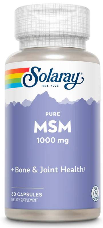Solaray: Pure MSM 60ct 1000mg