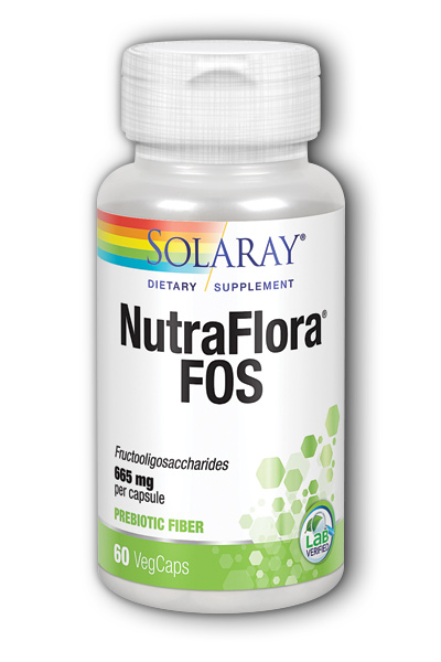 Solaray: NutraFlora FOS 60ct 665mg