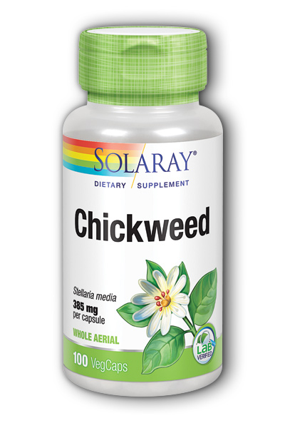 Solaray: Chickweed 100ct 385mg