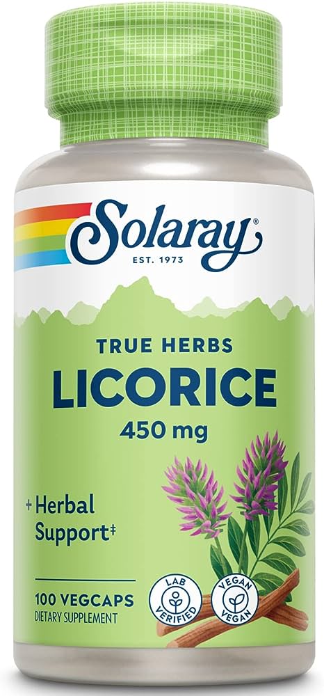 Solaray: Licorice Root 100ct 450mg