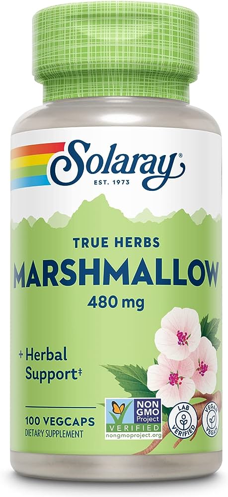 Solaray: Marshmallow Root 100ct 480mg