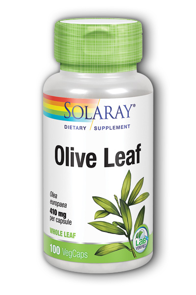 Solaray: Olive Leaf 100ct 300mg