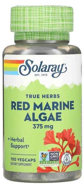 Solaray: Red Marine Algae 100ct 375mg