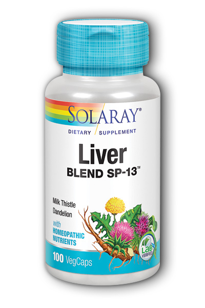 Solaray: Liver Blend SP-13 100ct