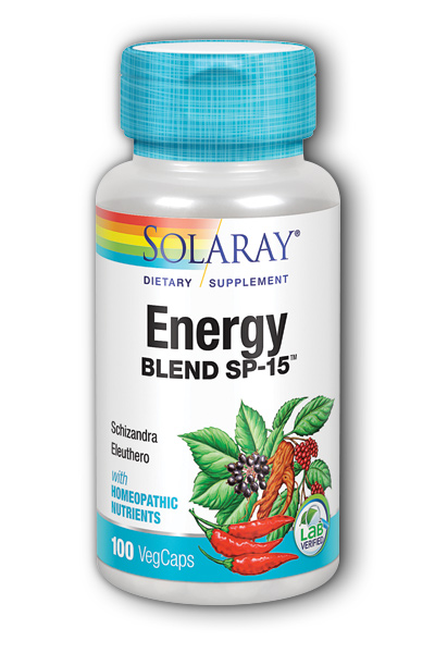 Solaray: Energy Blend SP-15 100ct