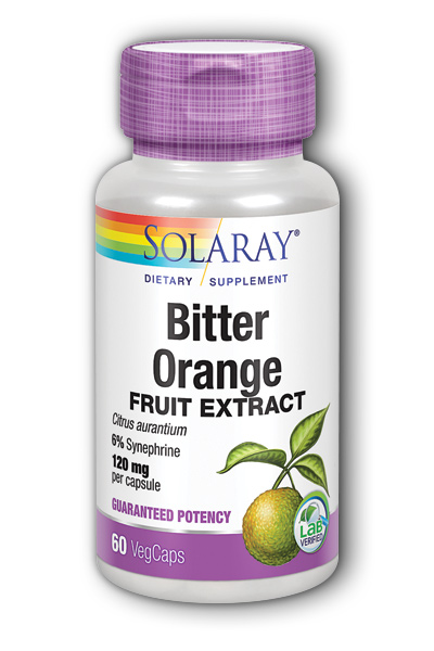 Solaray: Bitter Orange Extract 60ct 120mg