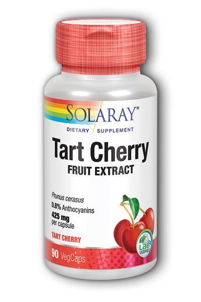 Solaray: Tart Cherry 90ct 425mg