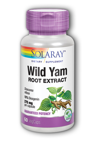 Solaray: Mexican Yam Root Extract 60ct 275mg