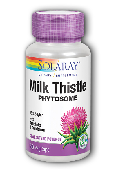 Solaray: Milk Thistle Phytosome 60ct 200mg