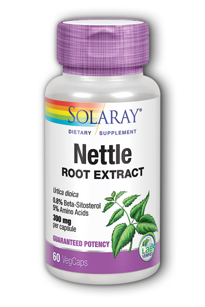 Solaray: Nettle Root Extract 60ct 300mg