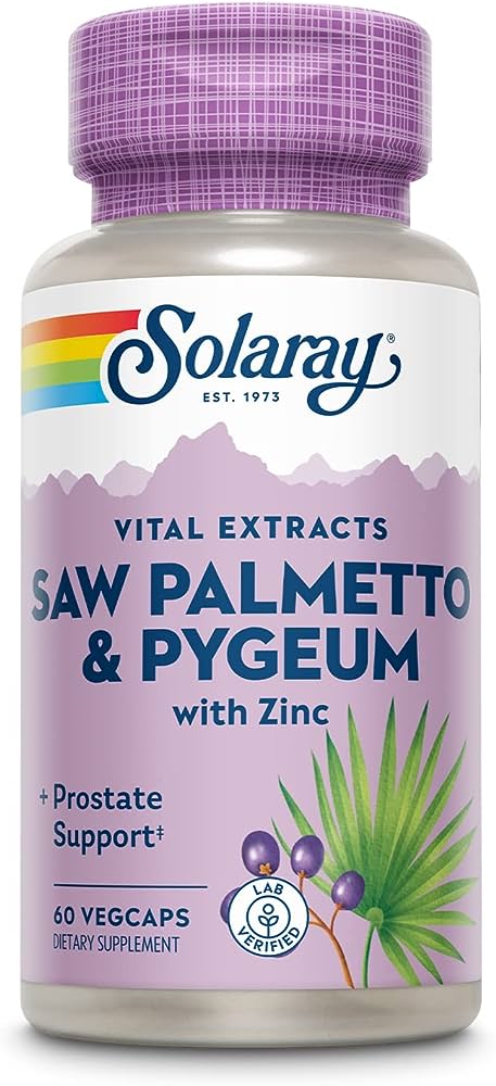 Pygeum and Saw Palmetto with Zinc Dietary Supplements