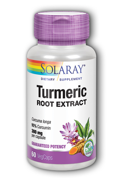 Solaray: Turmeric Root Extract 60ct 300mg