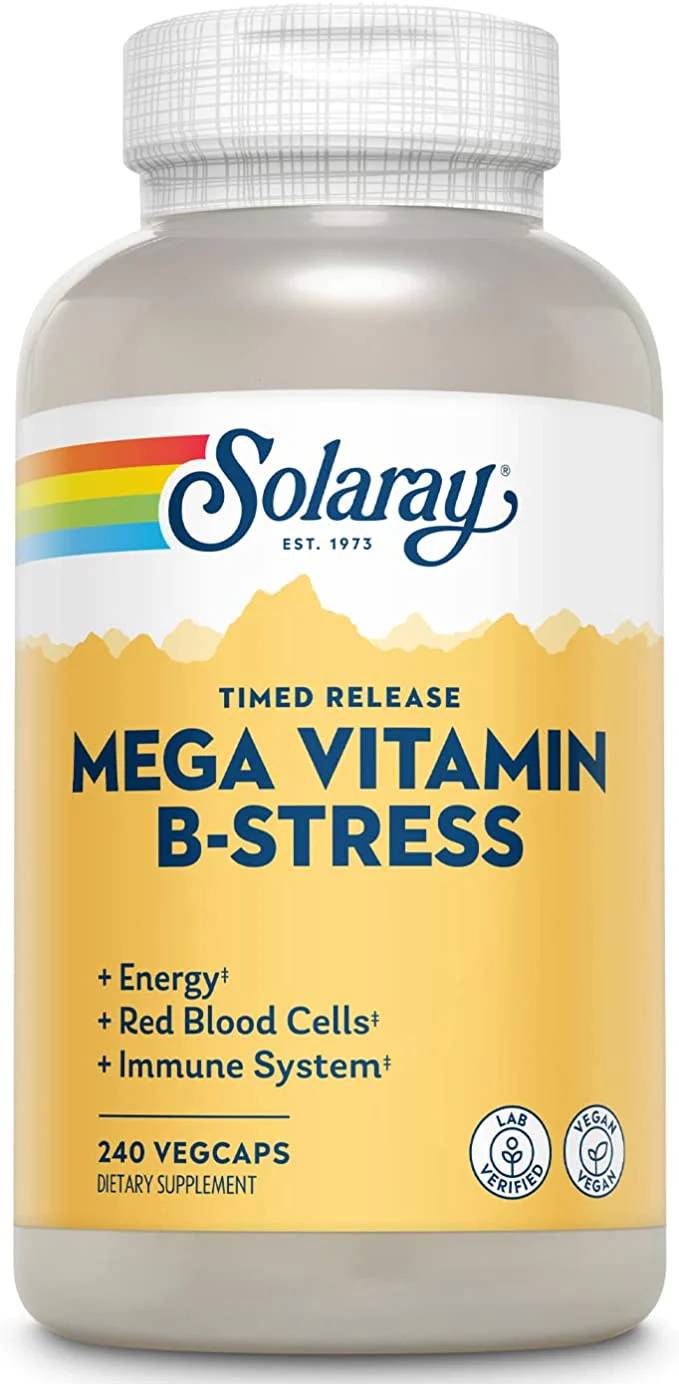 Solaray: Two-Stage Mega B-Stress 240ct