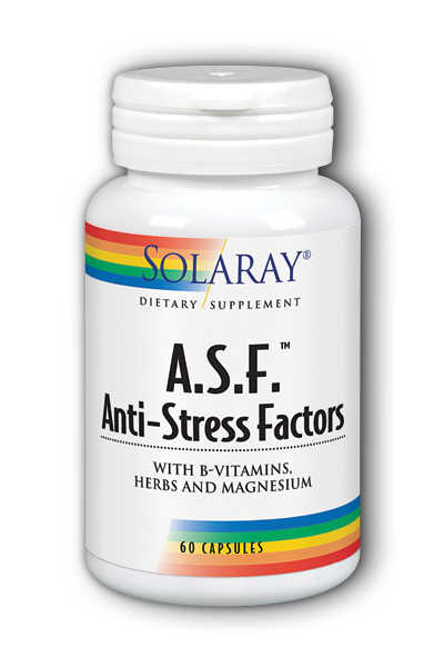 Solaray: A.S.F. Anti-Stress Factors 60ct