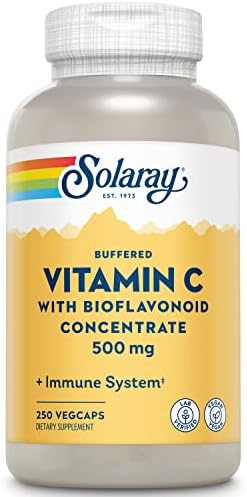 Solaray: Buffered Vitamin C-500 100ct 500mg