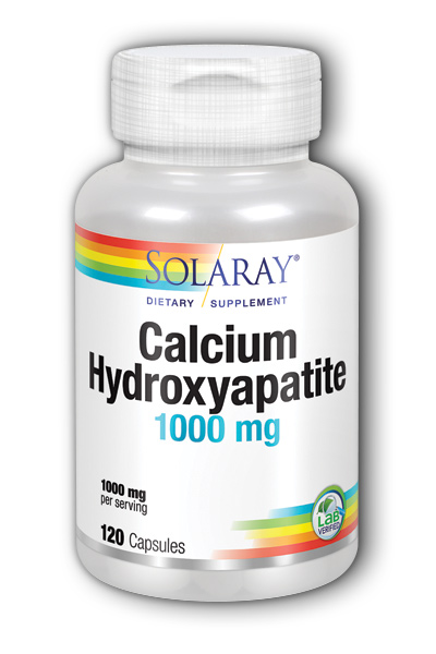 Solaray: Calcium Hydroxyapatite 120ct 250mg