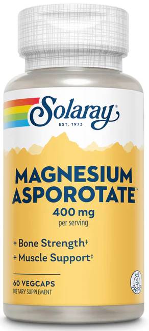 Solaray: Magnesium Asporotate 60ct 200mg