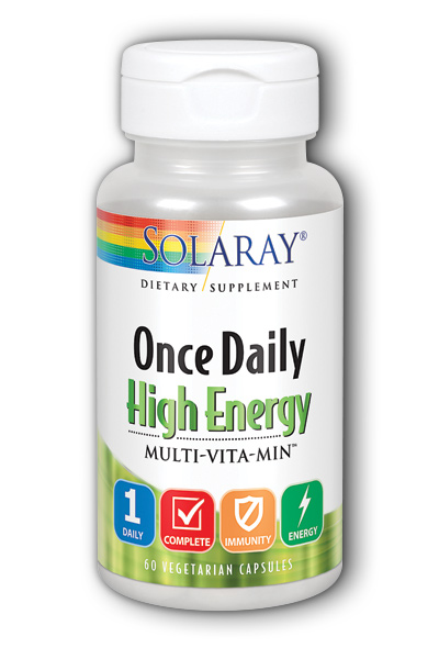 Solaray: Once Daily High Energy Multi-Vita-Min 60ct