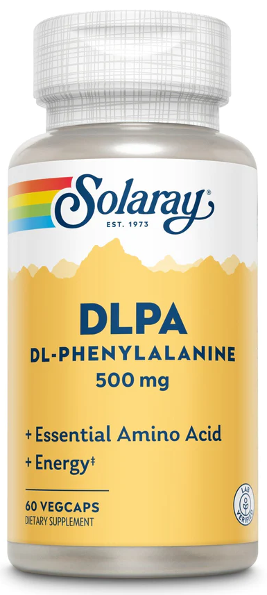 Solaray: DLPA (DL-Phenylalanine) 60ct 500mg