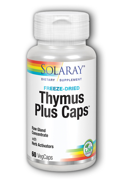 Solaray: Thymus Plus Caps 60ct