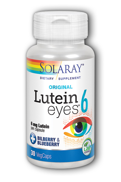 Solaray: Lutein Eyes -6 30ct 6mg