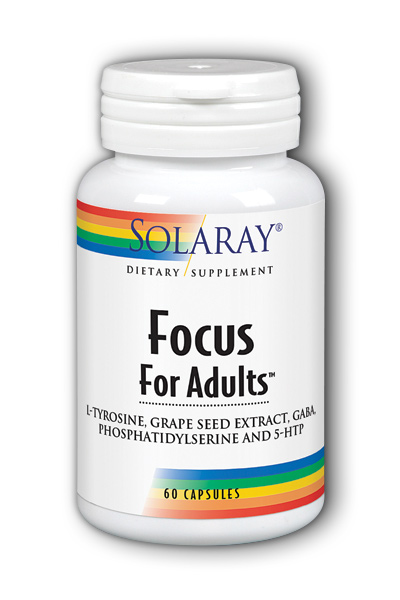 Solaray: Focus for Adults 60ct