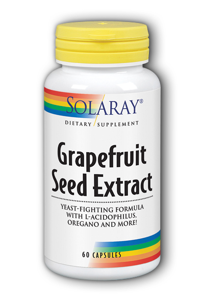 Solaray: Grapefruit Seed Extract Yeast Formula 60ct