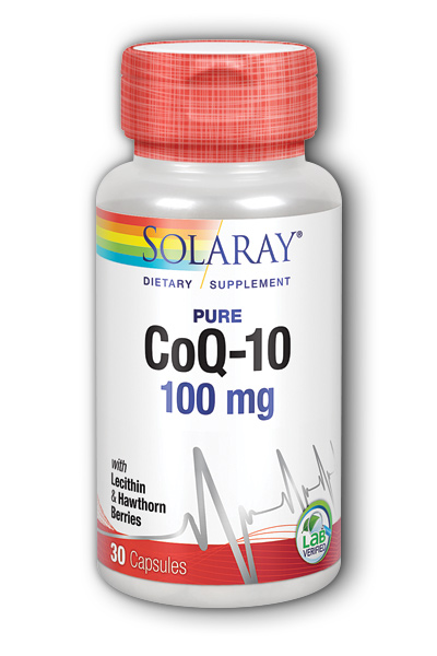 Solaray: CoQ10-100 30ct 100mg