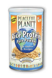 Rice protein unflavored, 20.2oz