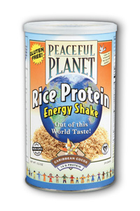 Rice protein energy shake - caribbean cocoa, 13.2oz