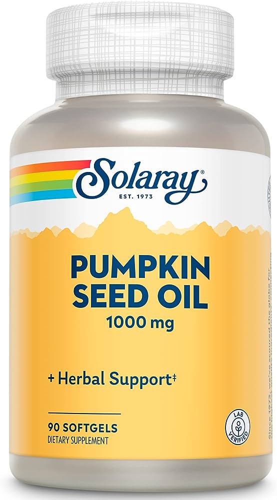 Solaray: Pumpkin Seed Oil 90ct